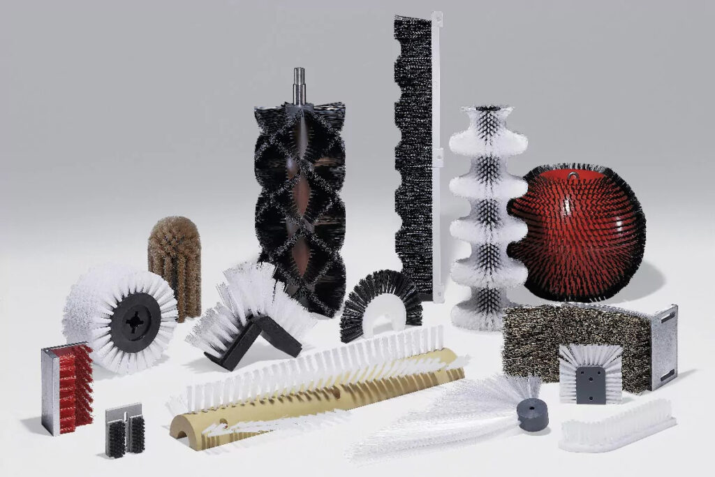 Strip vs. Disc vs. Cylindrical Brushes