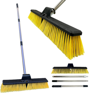 large sweeping brushes