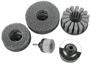 Remove Burrs from Metal Parts Using Abrasive Brushes