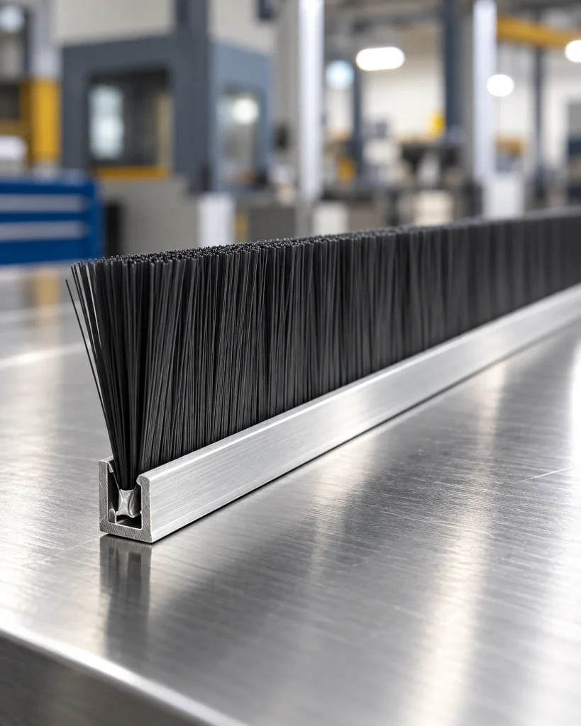 Design Strip Brushes for Dust Control