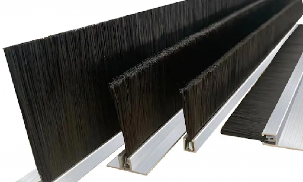 Industrial Machines Using Strip Brushes
