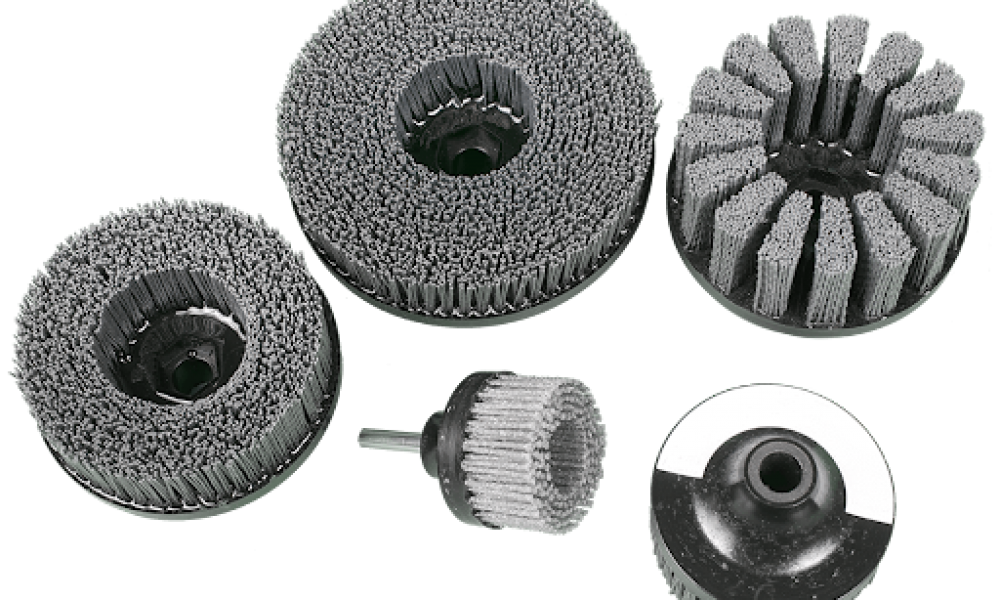Remove Burrs from Metal Parts Using Abrasive Brushes